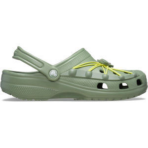 Crocs Classic Bungee Cord Clog; Moss/Multi, W8/M6