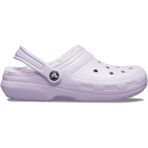 Crocs Classic Lined Clog; Lavender / Lavender, W6/M4