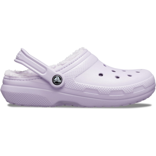 Crocs Classic Lined Clog; Lavender / Lavender, W6/M4