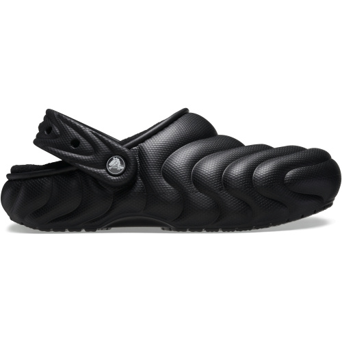 Crocs Classic Lined Overpuff Clog; Black, W5/M3