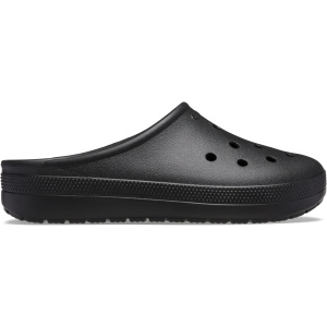 Crocs Classic Low Profile Clog; Black, W5/M3