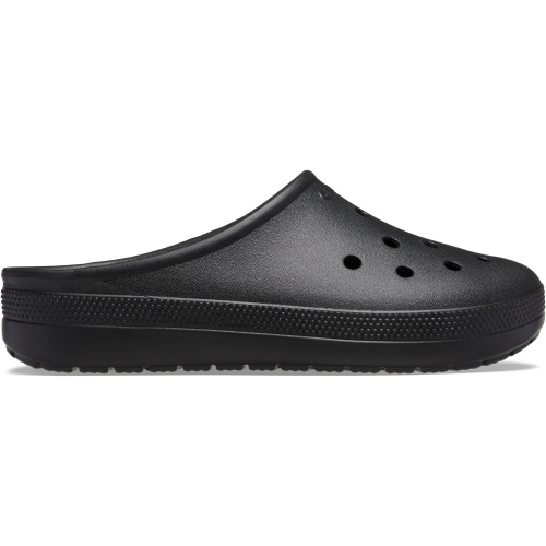 Crocs Classic Low Profile Clog; Black, W5/M3