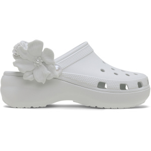 Crocs Classic Platform Bouquet Clog; Moonlight, W5