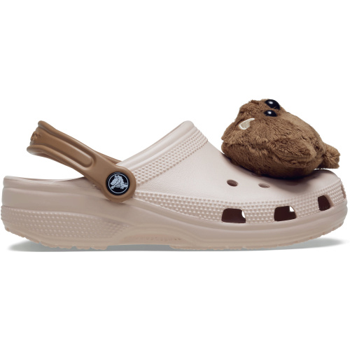 Crocs Classic Teddy Bear Clog; Quartz, W5/M3