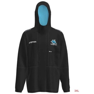 Cronulla Sharks 2023 Wet Weather Jacket Mens