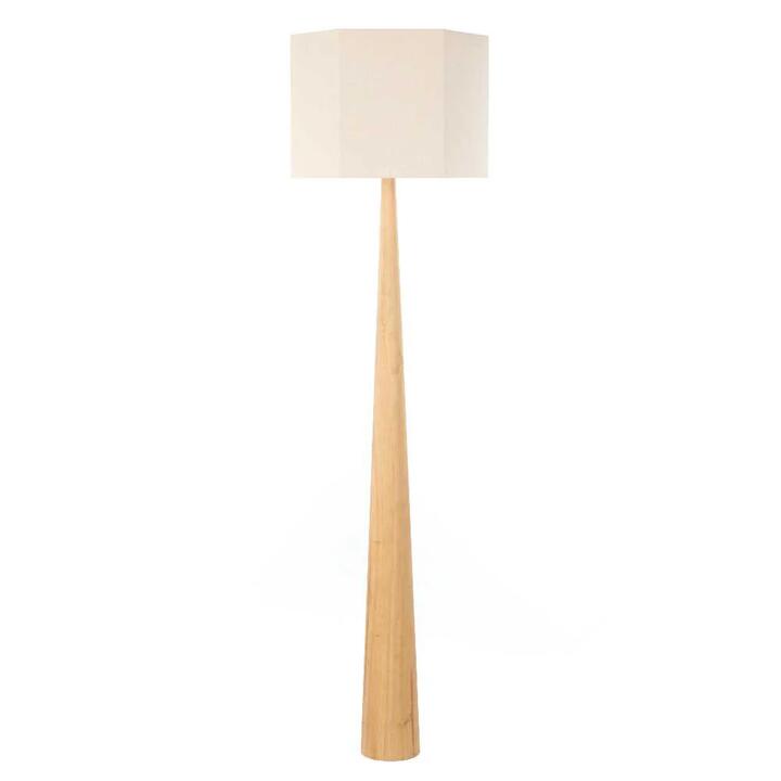 Designx Flint Floor Lamp - Natural by Interior Secrets - AfterPay Available