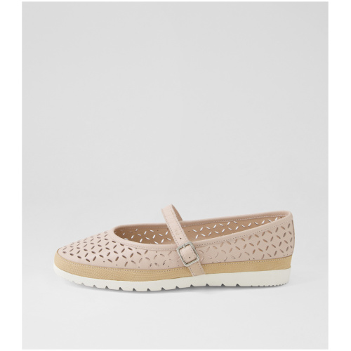 Diana Ferrari Acardia Df Nude Leather Lizard Nude Shoes Womens Shoes Casual Flat Shoes