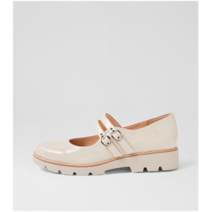 Django & Juliette Dabbie Dj Vanilla Vanilla Sole Patent Leather Vanilla Vanilla Sole Shoes Womens Shoes Casual Flat Shoes