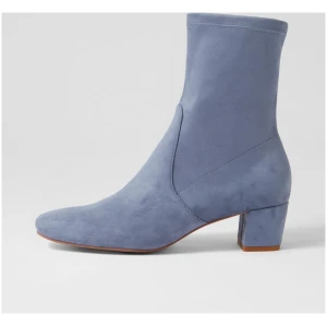 Django & Juliette Hartful Dj Denim Stretch Microsuede Denim Boots Womens Shoes Casual Ankle Boots