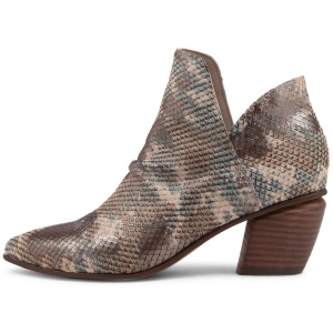 Django & Juliette Jaycee Dj Bronze Multi Pony Bronze Multi Boots Womens Shoes Casual Ankle Boots