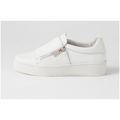 Django & Juliette Laroon Dj White White Sole Leather White White Sole Sneakers Womens Shoes Casual Casual Sneakers