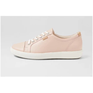 Ecco Soft 7 W Ek Rose Dust Leather Rose Dust Sneakers Womens Shoes Casual Casual Sneakers
