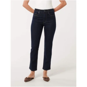 Forever New Women's Addison Taper Jeans in Dark Rinse Wash
