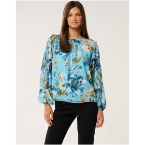 Forever New Women's Asher Printed Blouse in Lyell Floral