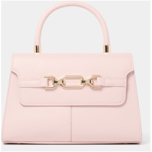 Forever New Women's Bailey Link Top Handle Bag in Pink