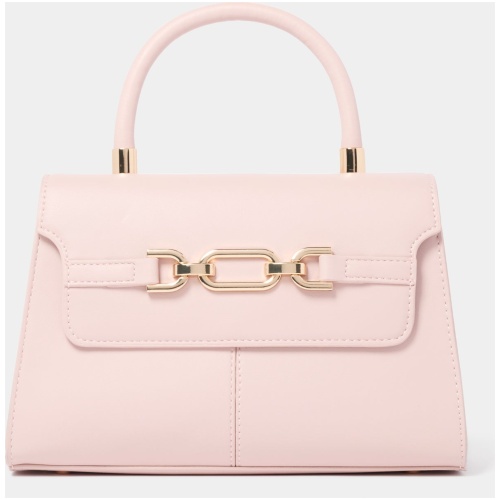 Forever New Women's Bailey Link Top Handle Bag in Pink