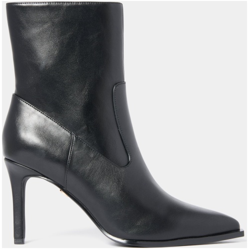 Forever New Women's Celine Heeled Ankle Boots in Black