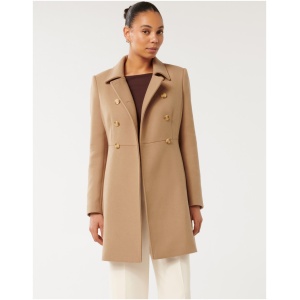Forever New Women's Diana Dolly Coat in Camel
