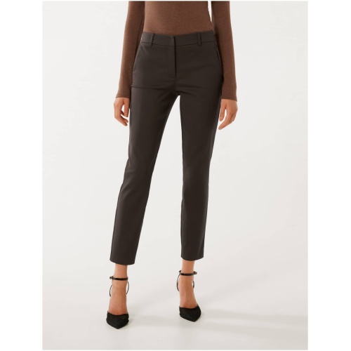 Forever New Women's Grace 7/8th Slim Pants in Cacao Suit