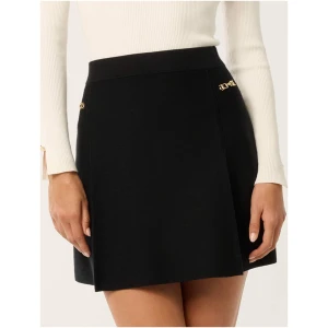 Forever New Women's Kallie Pleat Detail Mini Skirt in Black