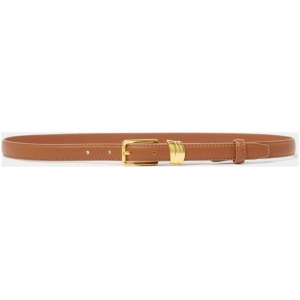 Forever New Women's Mabel Metal Keeper Jean Belt in Tan