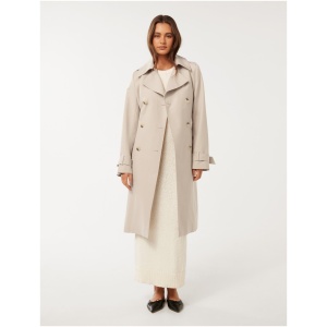 Forever New Women's Maggie Fashion Trench Coat in Biscuit