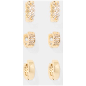 Forever New Women's Multi Pack Hoop Earrings in Gold