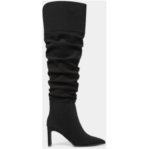 Forever New Women's Rhiannon Ruched Over The Knee Boot in Black