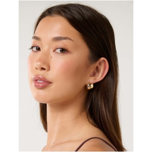 Forever New Women's Signature Charli Small Hoop Earrings in Gold