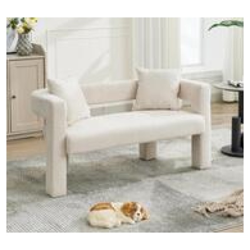 Grayson Loveseat 2 Seater Sofa Neutral