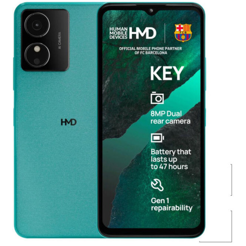 HMD Key (Dual Sim, 32GB/2GB, 6.52'') - Blue