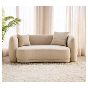 Hepburn 2 Seater Sofa Neutral