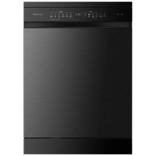Hisense 60cm Freestanding Dishwasher with WIFI and Corner Wash - Dark Stainless Steel