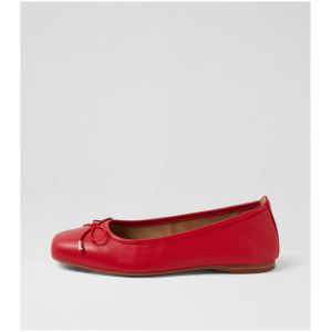 Hush Puppies Kettle Hp Red Maple Leather Red Maple Shoes Womens Shoes Casual Flat Shoes