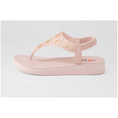 I Love Billy Danniel Il Dusty Pink Multi Dusty Pink Sandals Womens Shoes Sandals Flat Sandals
