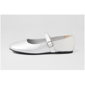 I Love Billy Rundel Il Silver Smooth Silver Shoes Womens Shoes Flat Shoes
