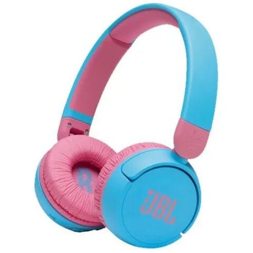 JBL JR310 Kids Bluetooth Wireless On-Ear Headphones - Blue/Pink