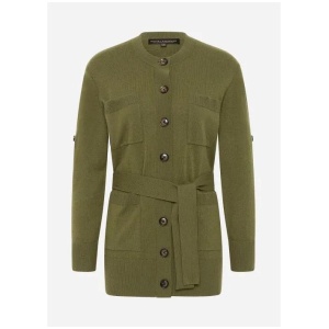Joanne Merino Tie Waist Cardigan