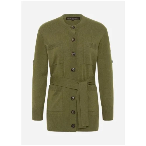 Joanne Merino Tie Waist Cardigan