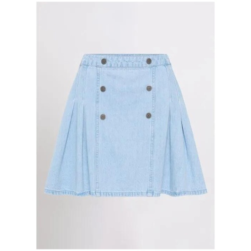 Just Dance Denim Mini Skirt