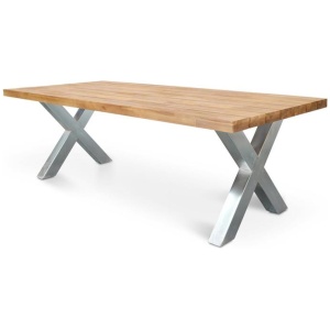 Kent 2.5m Outdoor Dining Table - Galvanized by Interior Secrets - AfterPay Available