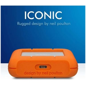 LaCie 5TB Rugged USB 3.1 Gen 1 Type-C External Portable Hard Drive