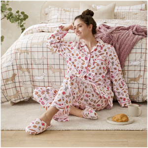 Le Café Flannelette Pyjamas - Small