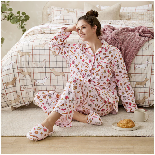 Le Café Flannelette Pyjamas - Small