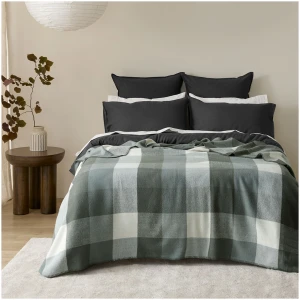Lincoln Check Blanket King Bed