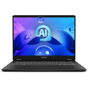 MSI Prestige 14 AI Evo C1MG 14" FHD Laptop, Ultra 5-125H, 16GB RAM, 512GB SSD, Windows 11 Home