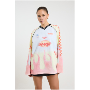 Maku The Label Moto Fiery Tee Fiery Pink