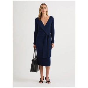 Malikha Merino Wrap Dress