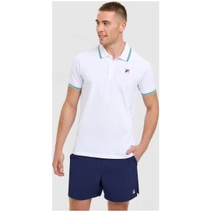 Men's Damian QDry Polo - WHITE - WHITE