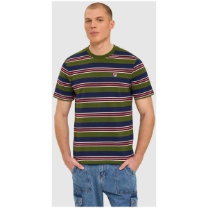 Men's Jesse Tee - CHIVE/FILA NAVY - CHIVE/FILA NAVY